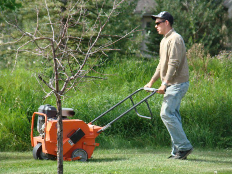 Lawn Aeration Calgary